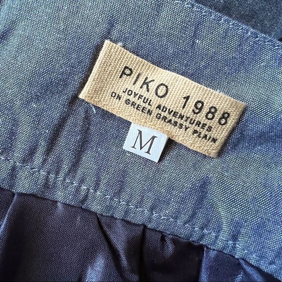 Piko 1988 Anthropologie chambray skirt - Picture 3 of 6